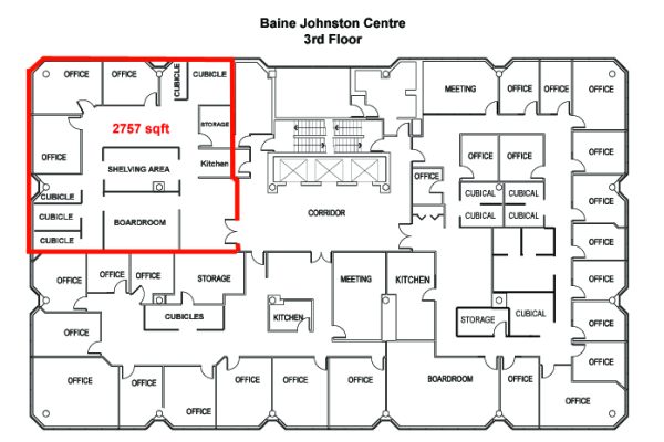 3rd Floor (2757 sqft)