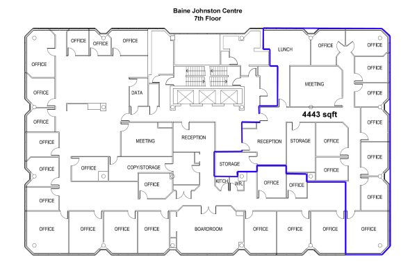7th Floor (4443 sqft)